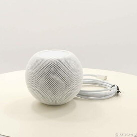 【中古】Apple(アップル) HomePod mini ホワイト MY5H2J／A 【377-ud】