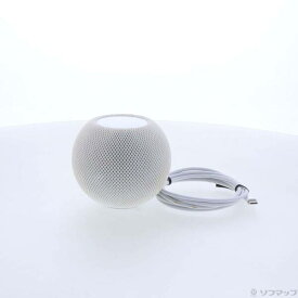 【中古】Apple(アップル) HomePod mini ホワイト MY5H2J／A 【258-ud】