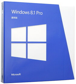 【新品未開封】Microsoft Windows 8.1 Pro 通常版 日本語 32&64bit SKU-FQC-07342