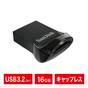 USB�������b16GB�bSanDisk �T���f�B�X�N�bUltra Fit USB�bUSB3.2 Gen1�b�������]�����x130MB/s�b�t�@�C�������b���s�A���C�O�p�b�P�[�W�i�bSDCZ430-016G-G46�y�l�R�|�X�֔z������12�_�܂Łz
