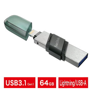 SanDisk USBtbV SDIX90N-064G-GN6NNylR|X֔z8܂Łz