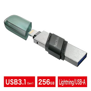 SanDisk USB�t���b�V�������� SDIX90N-256G-GN6NE�y�l�R�|�X�֔z������3���܂Łz