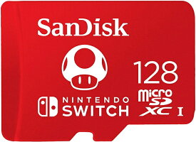 SanDisk 128GB microSDXCカード for Nintendo Switch SDSQXAO-128G-GN3ZN【ネコポス便配送制限8枚まで】