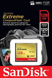 SanDisk TfBXN Extreme CF RpNgtbV SDCFXSB-128G-G46ylR|X֔z 3܂Łz