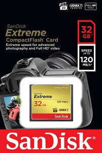 SSanDisk TfBXN Extreme CF RpNgtbV SDCFXSB-032G-G46ylR|X֔z 6_܂Łz