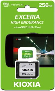 KIOXIA EXCERIA 256GB microSDXC�J�[�h High Endurance CLASS10 UHS-I SD�A�_�v�^�t LMHE1G256GG2�y�l�R�|�X�֔z������6�_�܂Łz