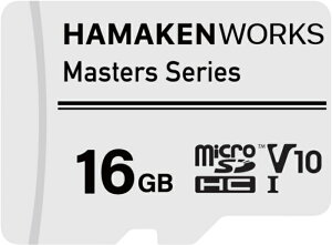 HAMAKEN WORKSin}P[NXjmicroSD 16GB 95MB/s UHS-I U1 microSDHC HW-MSD016GT1ylR|X֔z12܂Łz