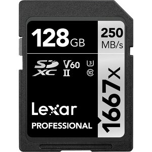 ���L�T�[ Lexar Professional 1667x SDXC UHS-II�J�[�h 128GB�@LSD128CBJP1667�y�l�R�|�X�֔z������1�_�܂Łz