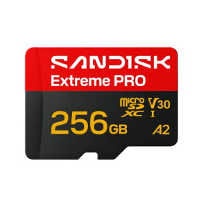 microSD Extreme PRO �����ǂݍ��� �ϏՌ� �h�� 5K����Ή� SanDisk SDSQXCJ-256G-GS6MA�y�l�R�|�X�֔z������1���܂Łz