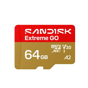 microSD�J�[�h Extreme GO 064GB UHS-I V30 Class10 SanDisk �T���f�B�X�N SDSQXGN-064G-GN6MN�y�l�R�|�X�֔z������4���܂Łz