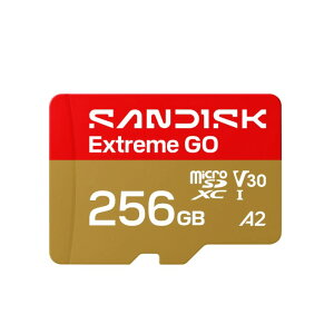 microSD�J�[�h Extreme GO 256GB UHS-I V30 Class10 SanDisk �T���f�B�X�N SDSQXGN-256G-GN6MN�y�l�R�|�X�֔z������1���܂Łz
