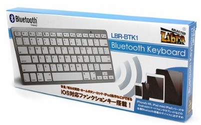 Libra ネコポス便不可 宅配便配送 LBR-BTK1 英語キー 送料無料新品 配送員設置送料無料 日本語パッケージ Bluetoothワイヤレスキーボード