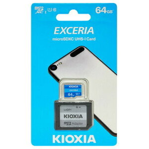 microSDXCb64GBb[J[hbKIOXIA LINVAbSDϊA_v^[tbEXCERIA UHS-I Class10bCOpbP[WblR|X֔z10܂ŁbLMEX1L064GG2