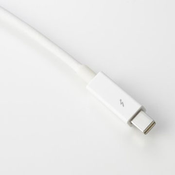 《在庫あり》Lintes Thunderbolt Cable ホワイト 新発売の 【人気沸騰】 1m LI-TB-10-W