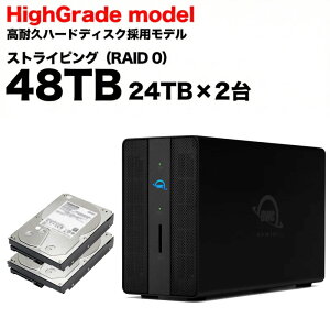 OWC GEMINI �X�g���C�s���O���f�� �n�C�O���[�h 48TB [OWCTB3GM000-S48T-HG]