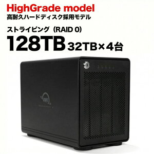 OWC ThunderBay 4 �n�C�O���[�hHDD �X�g���C�s���O���f�� 128TB [OWCTB3IV-128T-HG]