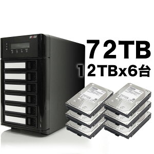 Areca Thunderbolt3 6�x�C RAID 72TB [ARC-8050T3U-6-72T]