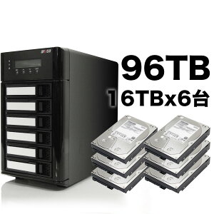 Areca Thunderbolt3 6�x�C RAID 96TB [ARC-8050T3U-6-96T]