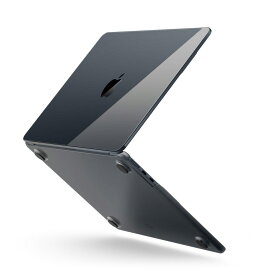 elago SLIM HARD CASE for MacBook Air 13.6 M3 M2 Clear [EL_M21CSPCSM_GY]