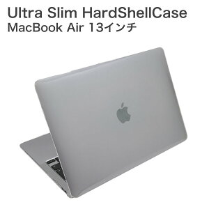 Ultra Slim HardShellCase MacBookAir 13C` 2018/2019/2020/M1 2020 Clear [USHSC-2020MBA13CL]