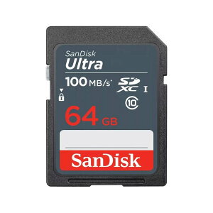 SanDisk Ultra SDXC 64GB 100MB/S UHS-I class10 [SDSDUNR-064G-GN3IN]