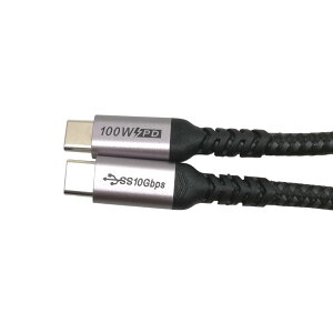USB3.2 Gen2 10GbpsΉ USB Type-CP[u PD100WΉ 50cm [10GUSBC-USBC-50cm]