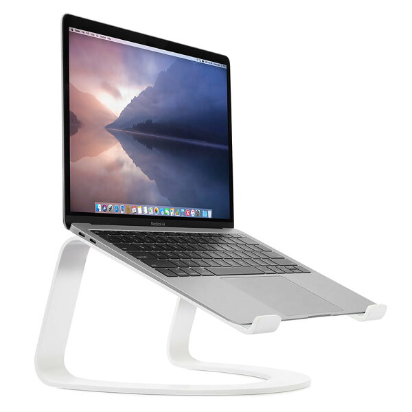 Curve Stand for MacBook ホワイト [TWS-ST-000062]