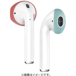 ELAGO Secure Fit for agreen AirPods(GA[|bY)(Italian Rose/Coral Blue) EL_APDCSSCSF_IB ELAPDCSSCSFIB