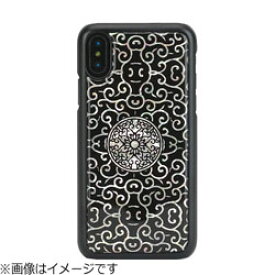 ROA iPhone X用　天然貝ケース ブラックフレーム　Liana　I10988I8 I10988I8 【864】 [振込不可]