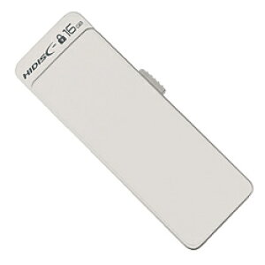 �n�C�f�B�X�N USB������ HIDISC �z���C�g HDUF127S16GML3 �m16GB /USB TypeA /USB3.1 /�X���C�h���n HDUF127S16GML3