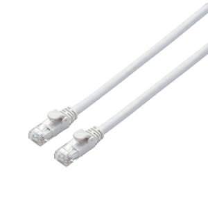 ELECOM(�G���R��) CAT6A LAN�P�[�u�� �X�^���_�[�h�i5m�E�z���C�g�j�@LD-GPA/WH5 LDGPAWH5