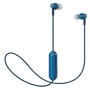 audio-technica(オーディオテクニカ) ATH-CK150BT ブルー ATH-CK150BT BL【リモコン・マイク対応】 ブルートゥースイヤホン カナル型 ATHCK150BTBL