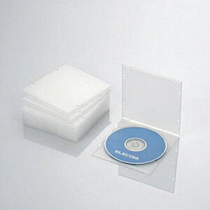ELECOM(GR) CD^DVD^Blu-rayΉ[XP[X@i1[×10ZbgENAj@CCD-JPCS10CR CCDJPCS10CR