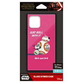 PGA iPhone 11 Pro用 ガラスハイブリッドケース BB-8 PG-DGT19A33BB BB-8 PGDGT19A33BB [振込不可]