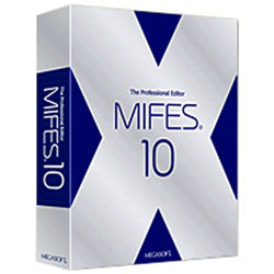〔Win版〕 メガソフト MIFES MIFES10 10） （マイフェス 10 オフィス統合