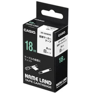CASIO(�J�V�I) �l�[�������h �z���}�[�J�[�e�[�v �i18mm���^�������j XR-18HM-WE XR18HMWE