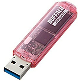 BUFFALO(バッファロー） 【ドラゴンクエストX 動作確認済み】 USB3.0メモリ［Mac／Win］　RUF3-Cシリーズ （32GB・ピンク）　RUF3-C32GA-PK RUF3C32GAPK [振込不可]