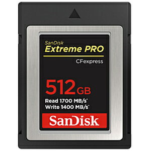SanDisk(TfBXN) CFexpressJ[h Type B Extreme PRO SDCFE-512G-JN4NN [512GB] SDCFE512GJN4NN