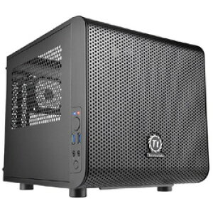 Thermaltake Core V1 (CA-1B8-00S1WN-00) Mini-ITX�Ή�PC�P�[�X CA1B800S1WN00 [�U���s��] [����s��]