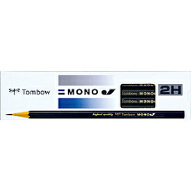トンボ鉛筆 MONOJ 鉛筆 MONO-J2H ［2H /12本（1ダース）］ MONOJ2H