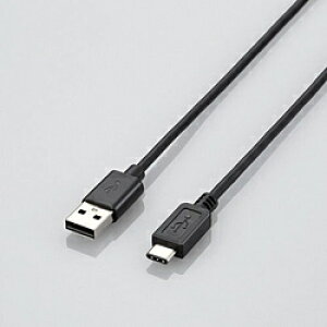 ELECOM(GR) U2C-AC15BK@USB2.0P[u(A-TypeC/1.5m) yUSB3.1 Type-Cz U2CAC15BK