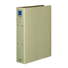 コクヨ チューブファイル 保存用 クラフトボード A4縦 500枚収容 2穴 4冊パック フ-VM650MX4 グレー