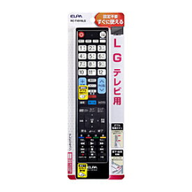 ELPA テレビリモコン LG用 RCTV019LG