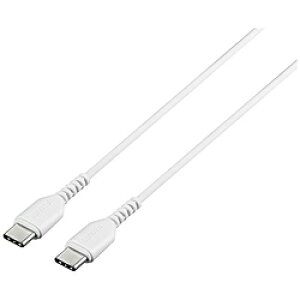 BUFFALO(�o�b�t�@���[�j 3m�mUSB-C �� USB-C�n2.0�P�[�u�� �[�d�E�]���@�z���C�g�@BSMPCCC230WH BSMPCCC230WH