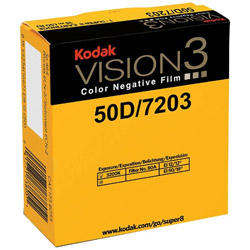 Kodak コダック カラーネガ 内祝い VISION3 50D スーパー8 いよいよ人気ブランド 7203 ムービーフィルム 50フィート VISION3500D