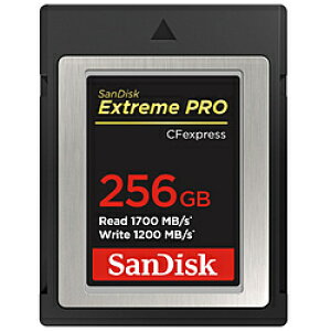 SanDisk(TfBXN) CFexpressJ[h Type B Extreme PRO SDCFE-256G-JN4NN [256GB] SDCFE256GJN4NN