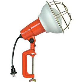 ハタヤリミテッド 防雨型作業灯 リフレクターランプ300W 100V電線5m バイス付 RE305 RE305