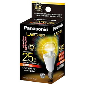Panasonic(pi\jbN) LDA5L-E17/C/D/W LEDd@`d` NA [E17 /dF /1 /25W /ʓd`] LDA5LE17CDW