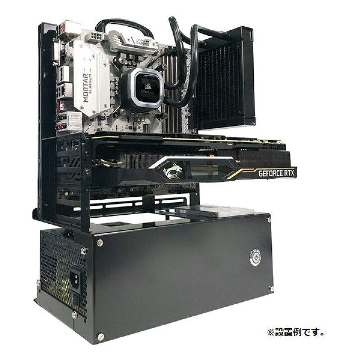 楽天市場】長尾製作所 PCケース オープンフレーム ver.micro-ATX 