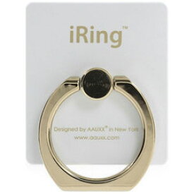 UNIQ 〔スマホリング〕　iRing Limited Edition　ゴールドシャフト/パールホワイト　UMS-IRLEG01PW UMSIRLEG01PW [振込不可]